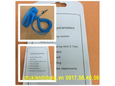 VÒNG ĐEO TAY CHỐNG TĨNH ĐIỆN
